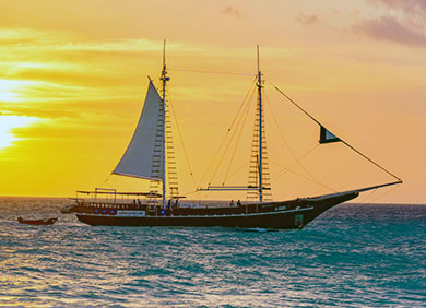 Go on sunset cruise