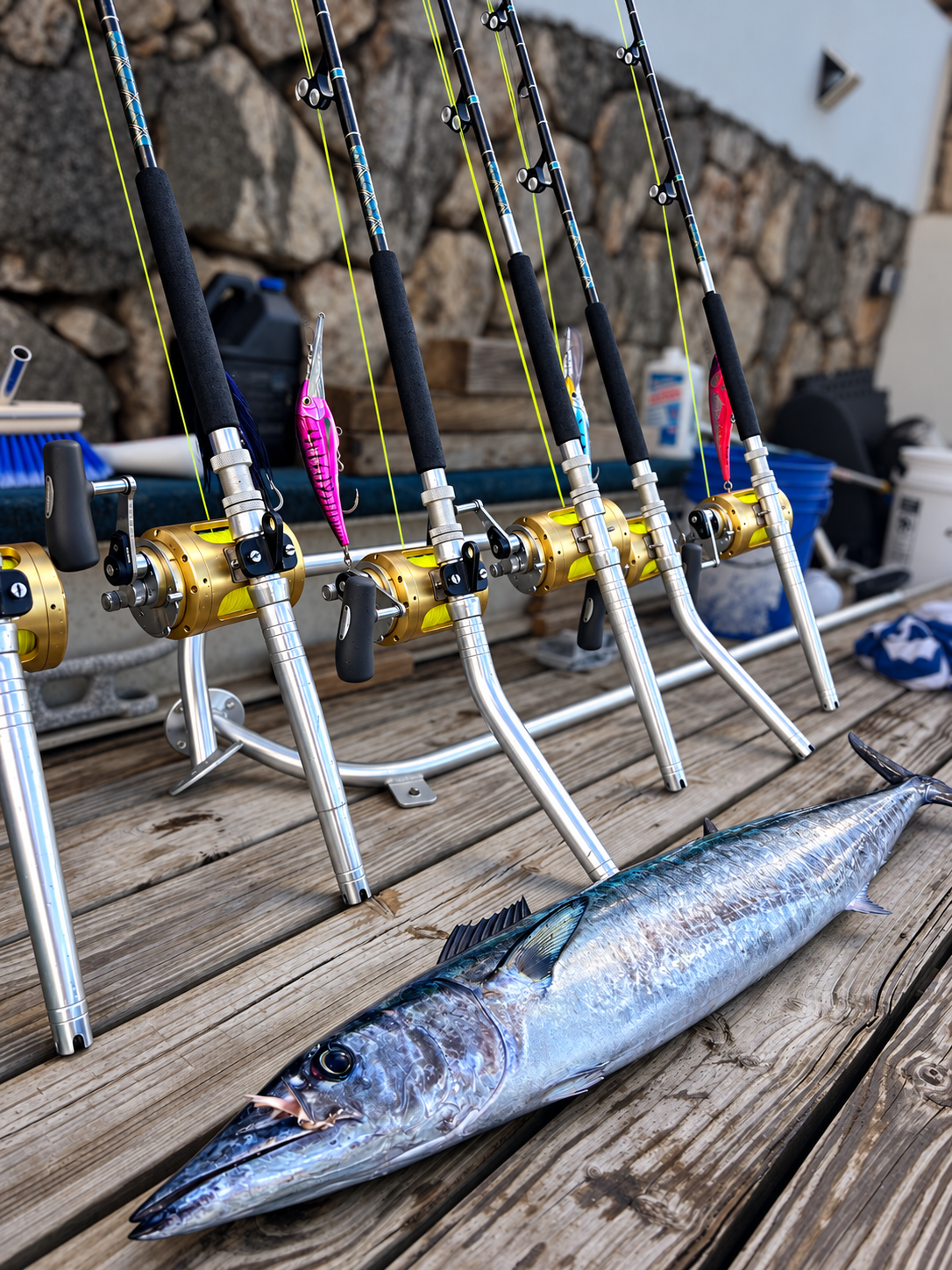 Wahoo and trolling gear